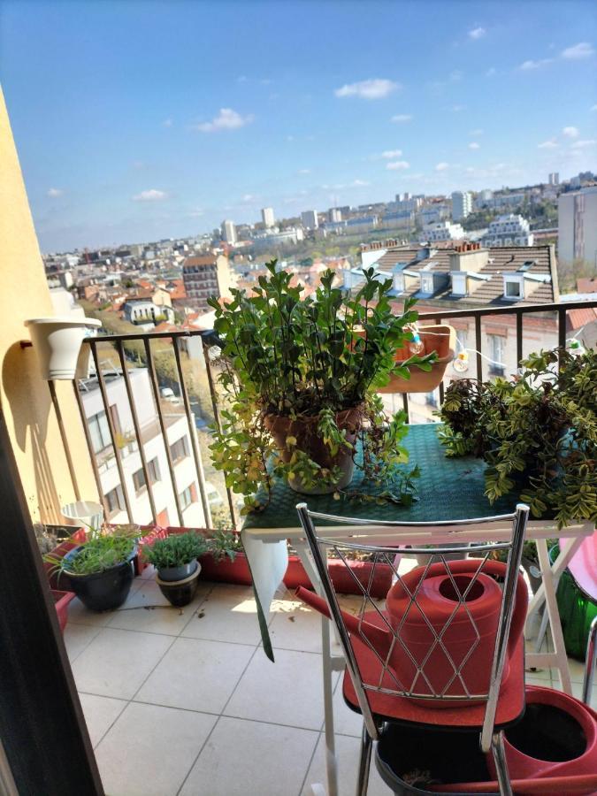 Appartement Balcon Surplombant Le Sud De Paris à Arcueil Extérieur photo